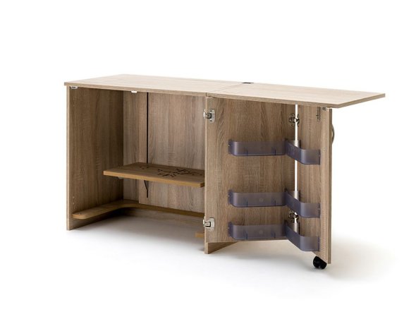 STACK sew-folder-UP Nähmöbel Klapp-Platte 34.44-R mit elektronischem Lift