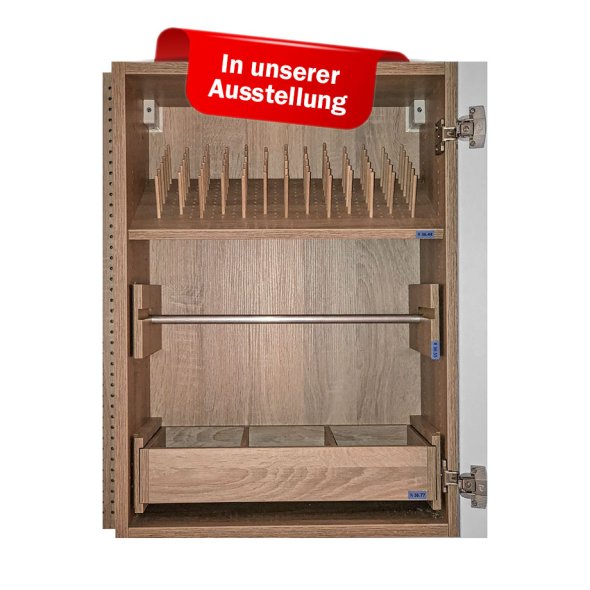 WALL Schrankregalserie Kombination mit Falt-Drehtür Re (Modell 2)