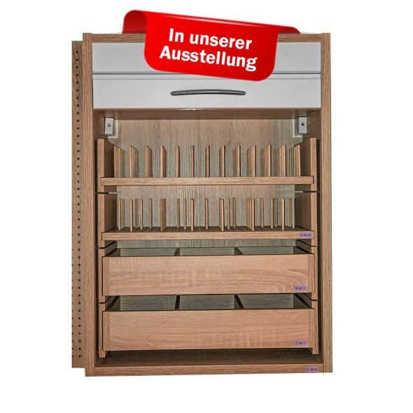 WALL Schrankregalserie Kombination mit Rollladenfront (Modell 4)