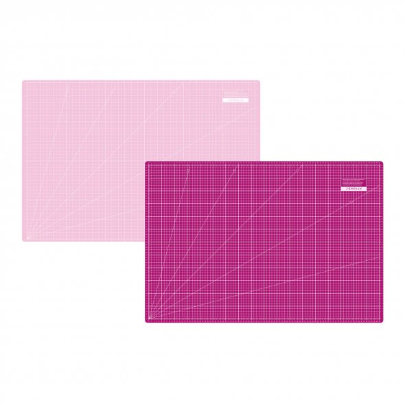 Semplix Schneidematte beere-rosa (90 x 60 cm/ 35 x 24 inch) A1