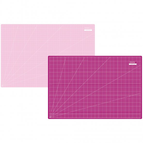 Semplix Schneidematte beere-rosa (120 x 80 cm/ 48 x 32 inch) A0