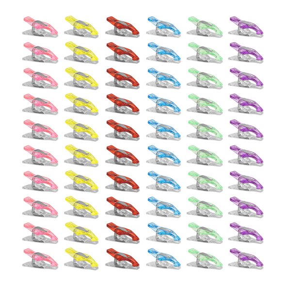 Wonder Clips Stoffklammern mini (50 St./ 6 Farben)