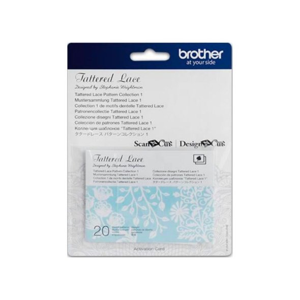 Brother Mustersammlung - Tattered Lace Nr. 1 - 20 Designs