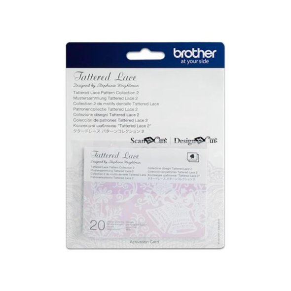 Brother Mustersammlung - Tattered Lace Nr. 2 - 20 Designs