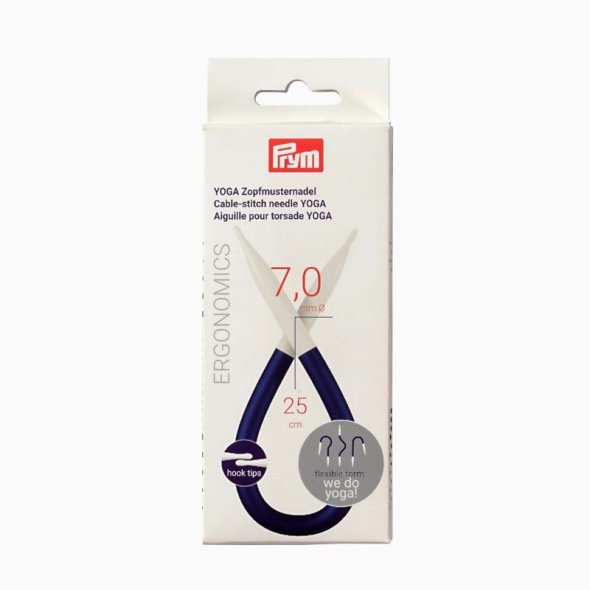 Prym Zopfmusternadel Yoga (7,0 mm x 25 cm/ 2 St.)