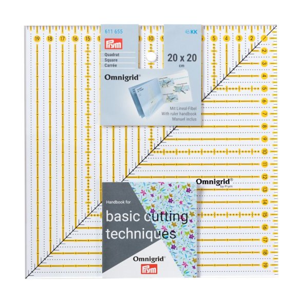 Prym Omnigrid Patchwork-Lineal Square (20 x 20 cm)