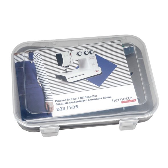 Bernette Nähmaschinen Nähfuß-Set 10-teilig (b33/ b35)