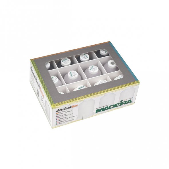 Madeira Aerolock+Aeroflock Overlockbox 12 Konen/1000m