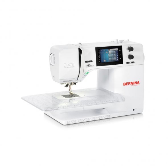 Bernina 475 QE Näh-und Quiltmaschine - jetzt mit Vollschaftfüßchen