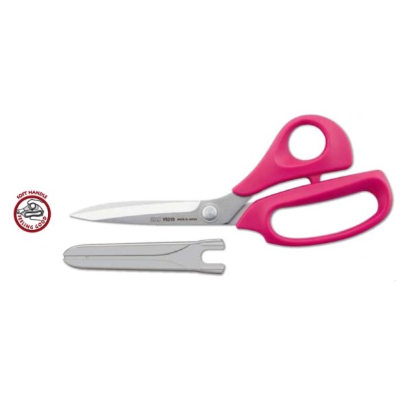 KAI Nähschere "Pink Edition" mit Schutzkappe 8" Softgriff (210 mm)