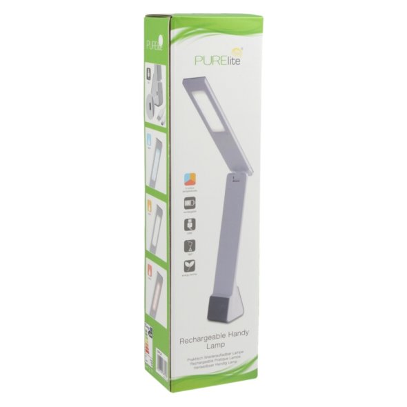 Purelite wiederaufladbare LED-Lampe (Tageslicht/ USB Aufladung)