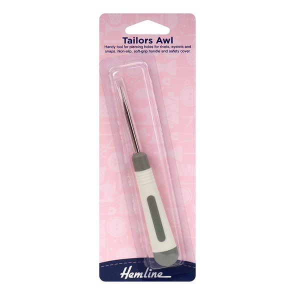 Hemline Schneiderahle - Pfriem - Tailors Awl (Softgriff/ 13 cm)