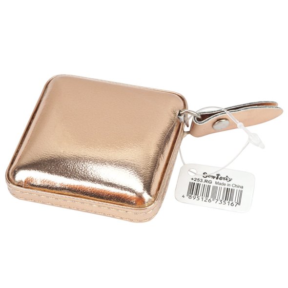 Rollmaßband Rosé Gold (Länge 150 cm/ 60 Inch/ 5 x 5 cm)