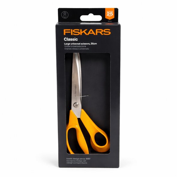 Fiskars Classic Profi-Schere (Rechtshänder-Schere/ 25 cm)