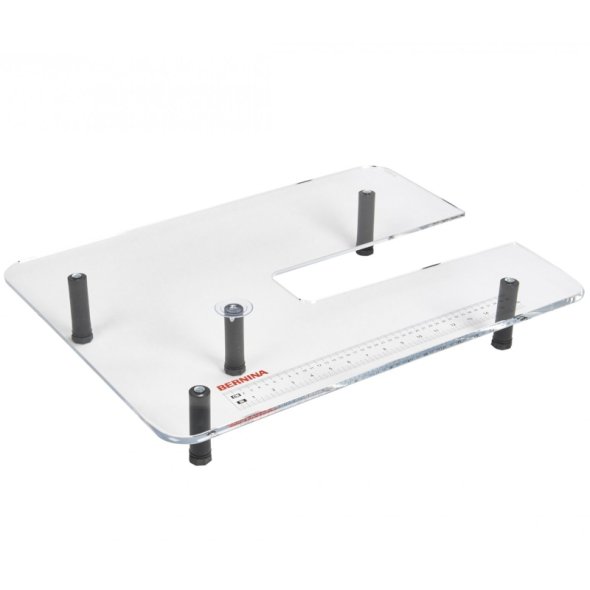 Bernina Transparenter Quiltanschiebetisch 4er Serie (600 mm x 450 mm)