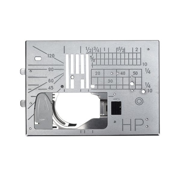 Janome Professionelle Geradstichnadelplatte HP (ohne Spulenkorbabdeckung)