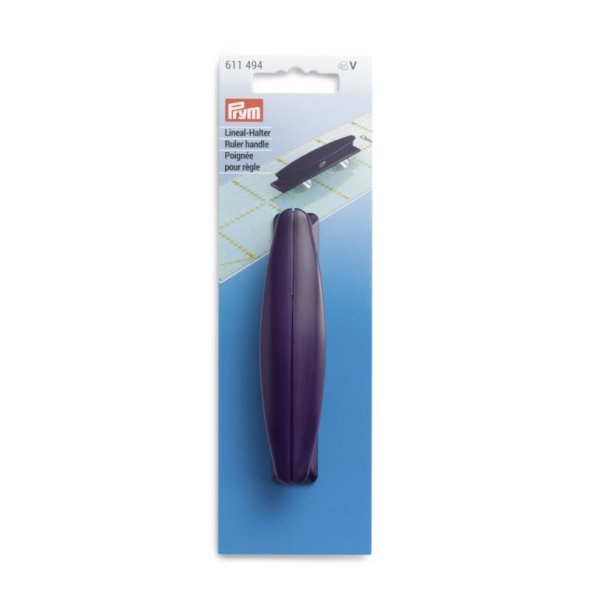 Prym Lineal-Halter mit Saugnäpfen (plaumenblau)