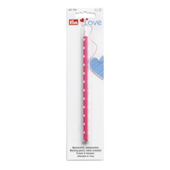 Prym Love Markierstift weiß (auswaschbar)