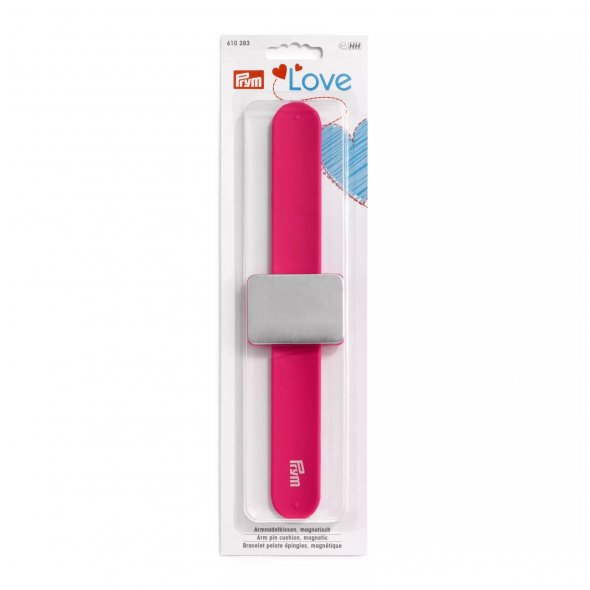Prym Love Ärmelnadelkissen (magnetisch/ Silikon/ pink)