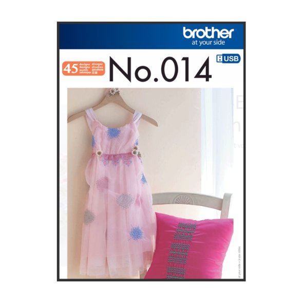 Brother Stickmusterkarte No.14