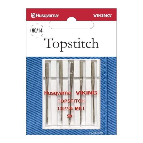 Husqvarna Topstitch-Nadel Stärke 90/ System 130/ 705 MET/ 5 Nadeln