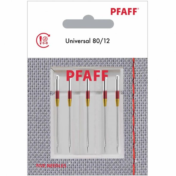 Pfaff Universalnadel Stärke 80 / System 130/ 705 H/ 5 Nadeln