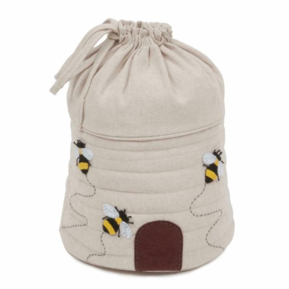 Handarbeitsbeutel Bienen (20 x 20 x 30 cm)