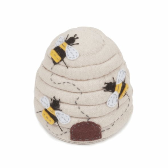 Nadelkissen Bienen (8 x 8 x 10 cm)