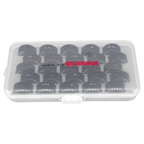 Bernina Spulenbox Jumbo mit 25 Spulen (Bernina 7er/ 4er/ neue 5er Serie/ Spule Ø 26 mm)