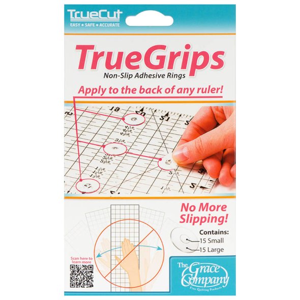 TrueCut TrueGrips Anti-Rutsch-Punkte (Ø 20 mm/ transparent/ 15 St.)