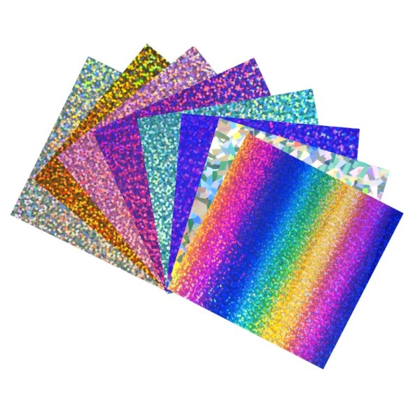 PlottiX EffektFlex Plotterfolie (30 x 30 cm/ einzeln/ 8 Farben)