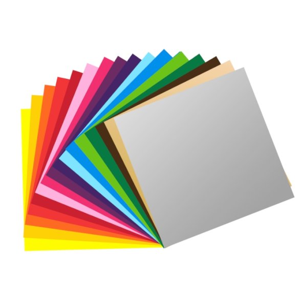 PlottiX PremiumFlex Plotterfolie (30 x 30 cm/ einzeln/ 28 Farben)