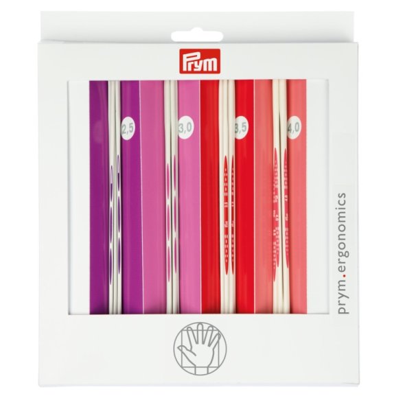 Prym ergonomics Strumpfstricknadel-Set (20 cm/ versch. Stärken)