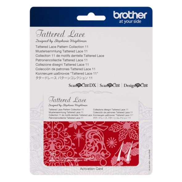 Brother Mustersammlung - Tattered Lace Nr. 11 - 15 Designs