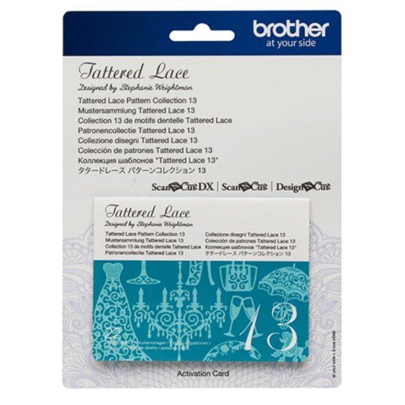 Brother Mustersammlung - Tattered Lace Nr. 13 - 22 Designs