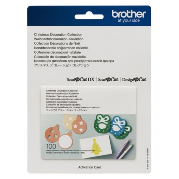 Brother Mustersammlungs-Kit Weihnachtsdekoration-Kollektion - 100 Designs