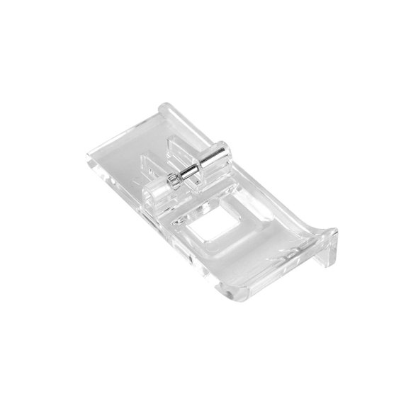 Janome/ Elna Bandeinfassfuß transparent m. Führung
