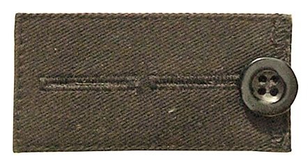 Kleiber Bunderweiterung mit Knopf (Erweiterung von 2,5 -5 cm/ 4 Farben) 80162 - hellgrau