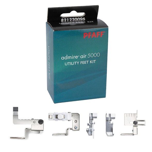 Pfaff admire air 5000 Füßchen-Set UTILITY FEET KIT (5-teilig)