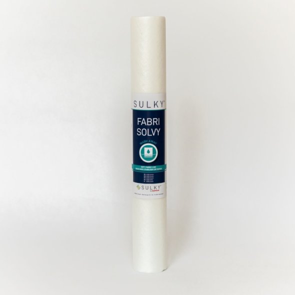 SULKY Fabri Solvy temporärer Stabilisator wasserlöslich (50 cm x 5 m/ weiß)
