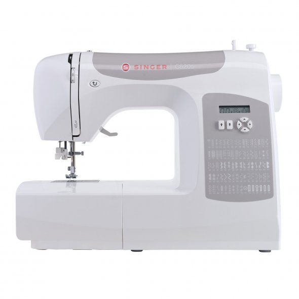Singer C5205-GY Computer Nähmaschine (grau)