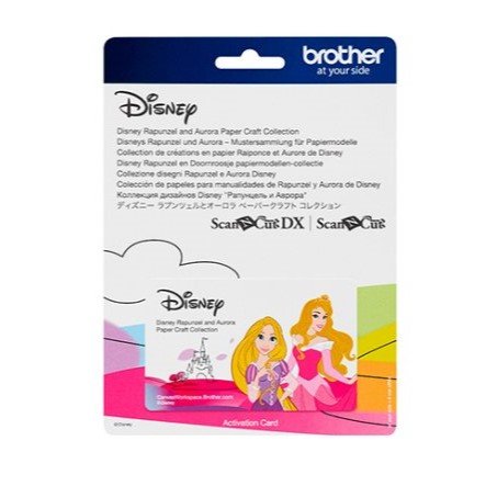 Brother Mustersammlung Disney Rapunzel und Aurora - 30 Designs