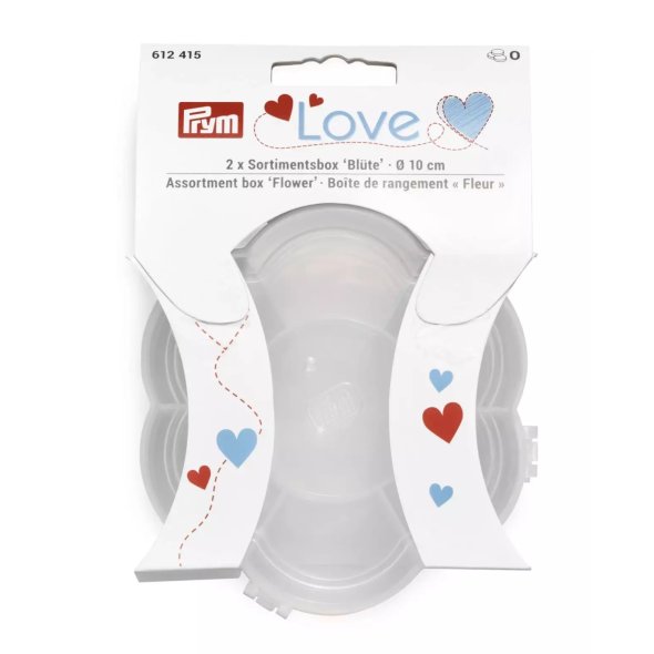 Prym Love Sortimentsbox Blüte (Ø 10 cm/ ohne Inhalt)