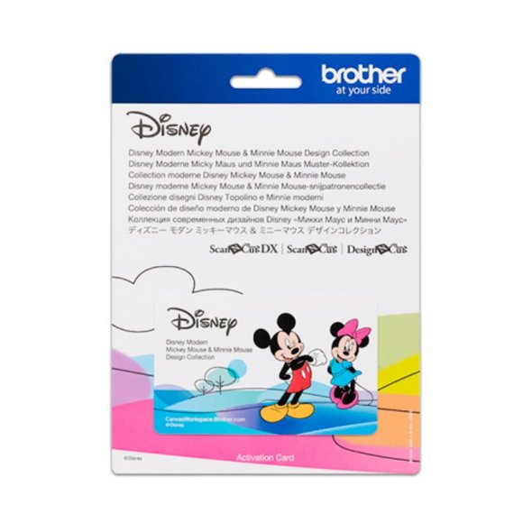 Brother Mustersammlung Disney Modern Mickey & Minni Maus - 45 Designs