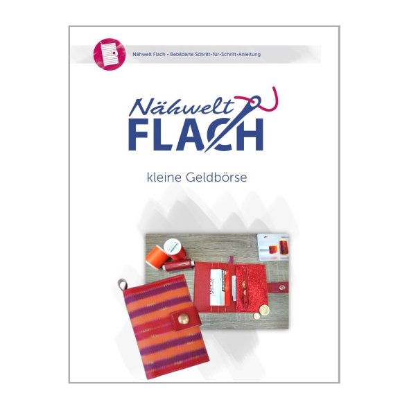 "Kleine Geldbörse" Nähwelt Flach Download Anleitung