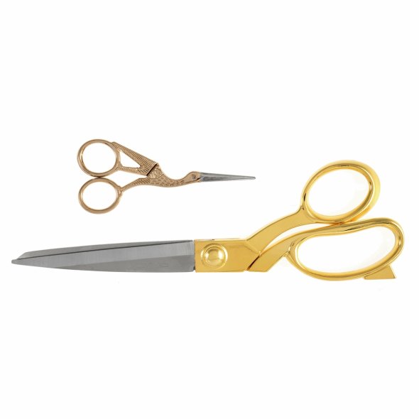 Milward Scheren-Set "Gold" (2tlg. 25,5 cm/11,5 cm)