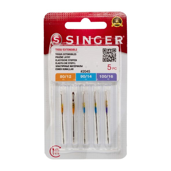 Singer Jerseynadel Sortiment 80-100/ System 130/ 705H/ 5 Nadeln