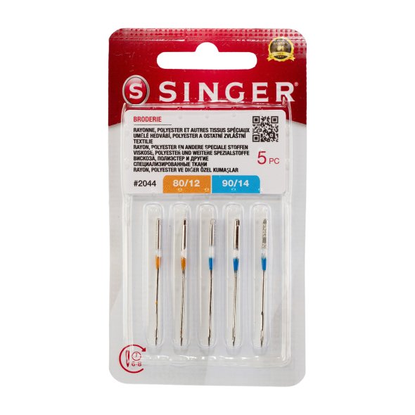 Singer Sticknadel Stärke 80-90/ System 130/ 705H-E/ 5 Nadeln