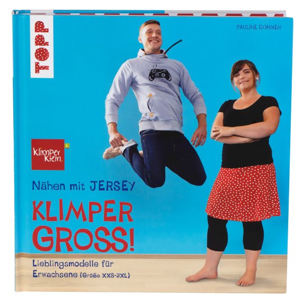 Topp Nähen mit Jersey Klimpergroß für Erwachsene (GR. XXS-3XL)