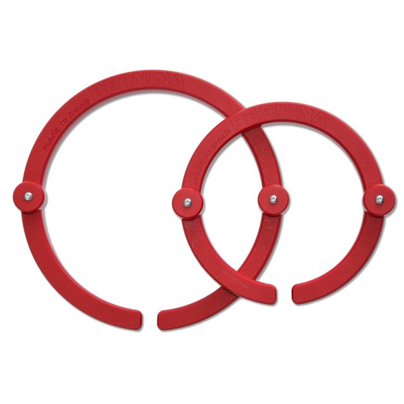 Bernina Quiltringe Gripper Rings-Set - Präzise Führung für Quiltdecken (8"/ 11")